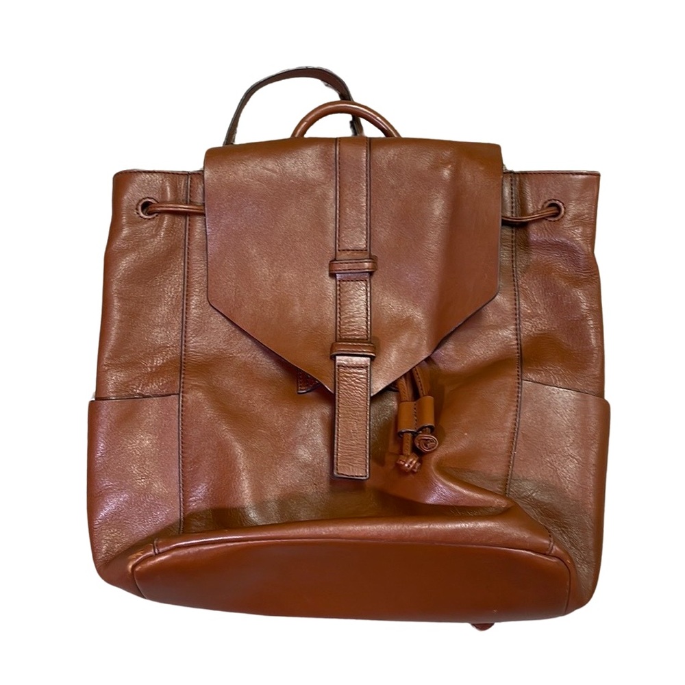Vera Bradley Brown Leather Backpack
